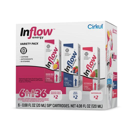 Inflow Energy® 6-Pack Variety Pack VVU