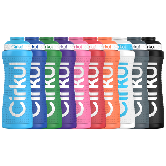 22oz. Grip Stainless Steel Bottle & Sport Lid 4FZ