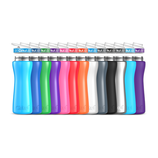 22oz. Stainless Steel Bottle & Comfort Grip Lid N4V