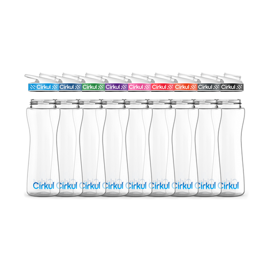 22oz. Plastic Bottle & Comfort Grip Lid JUK