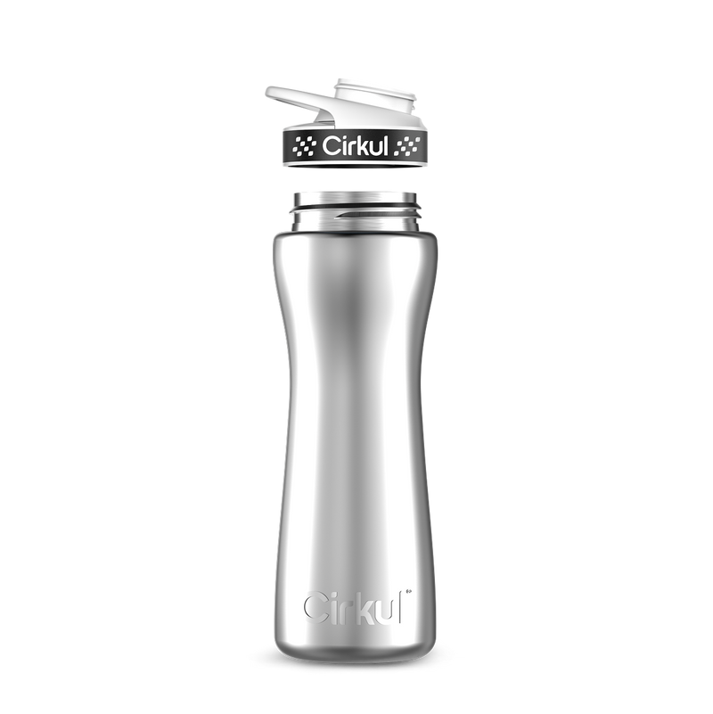 22oz. Stainless Steel Bottle & Comfort Grip Lid N4V