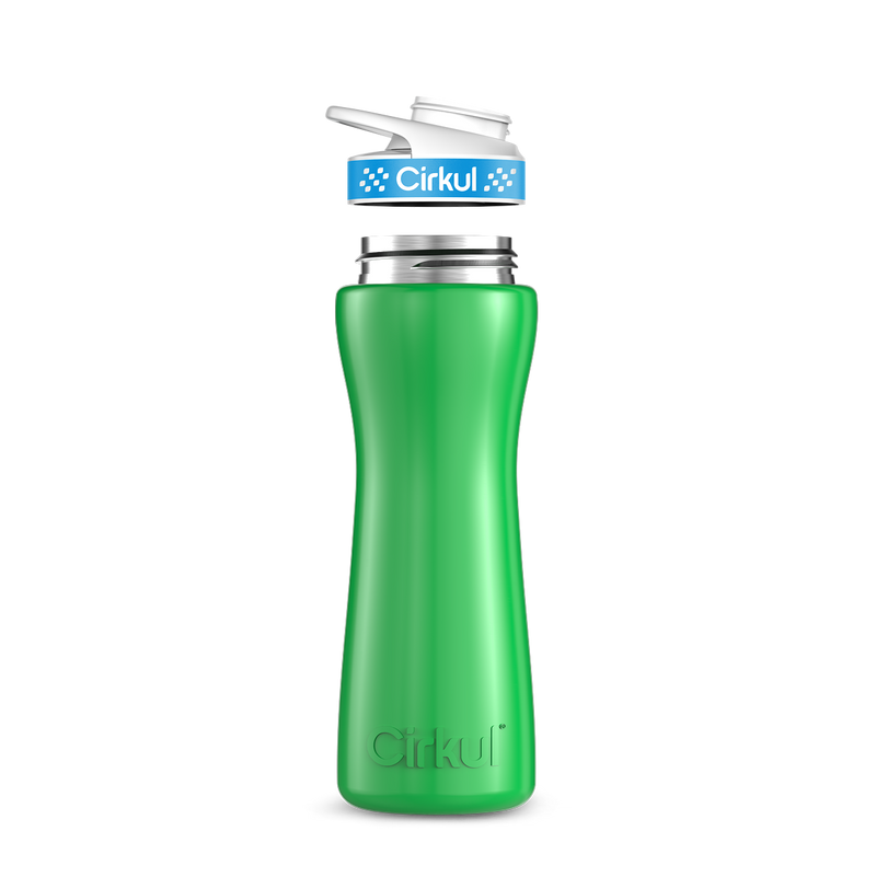 22oz. Stainless Steel Bottle & Comfort Grip Lid N4V