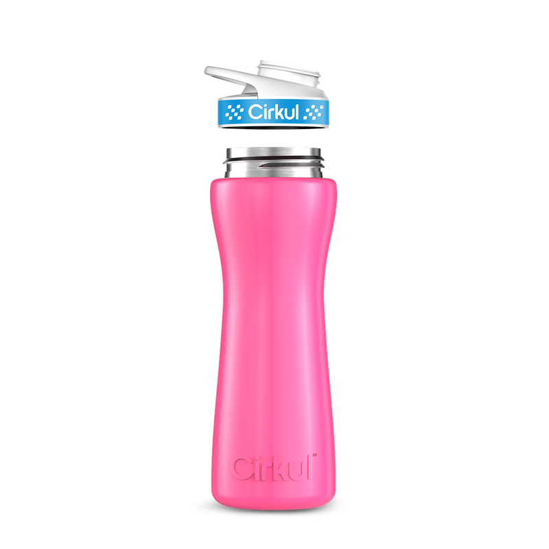 22oz. Stainless Steel Bottle & Comfort Grip Lid N4V