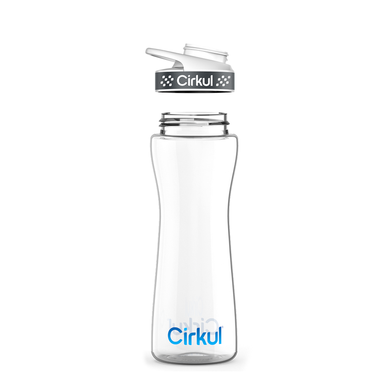 22oz. Plastic Bottle & Comfort Grip Lid JUK