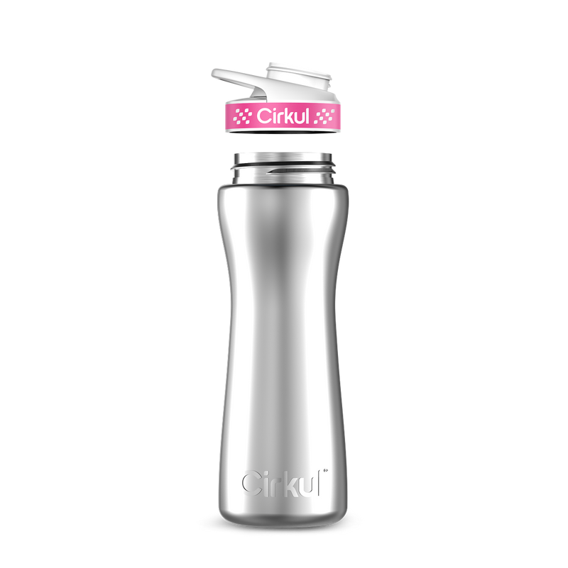 22oz. Stainless Steel Bottle & Comfort Grip Lid N4V