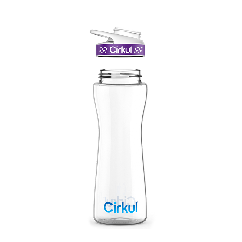 22oz. Plastic Bottle & Comfort Grip Lid JUK