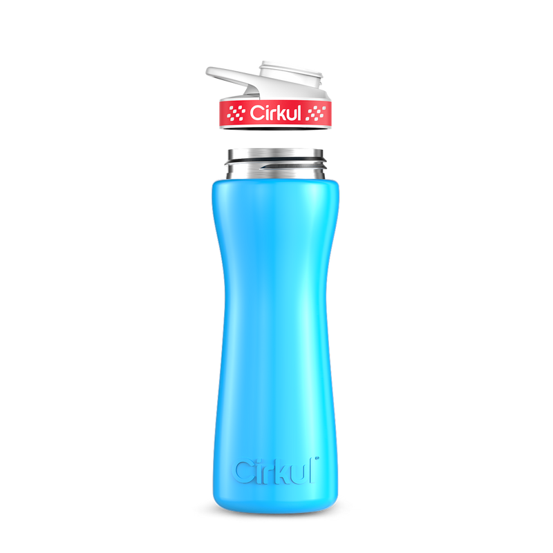 22oz. Stainless Steel Bottle & Comfort Grip Lid N4V
