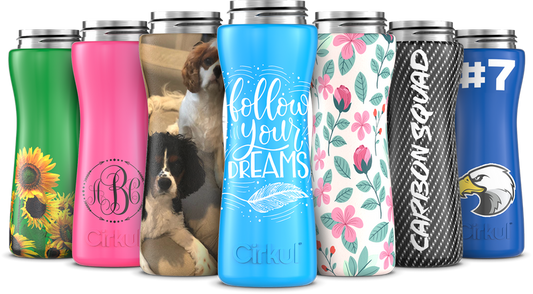 Custom 22oz. Stainless Steel Bottle & Comfort Grip Lid LSV