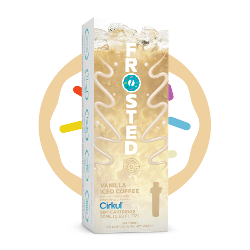 Frosted Vanilla Iced Coffee W8B